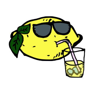 Lemon drinking lemonade T-Shirt