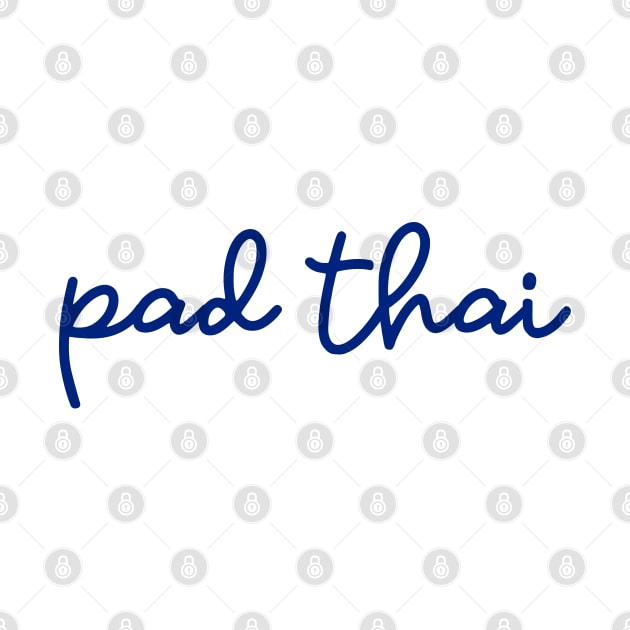 pad thai - Thai blue - Flag color by habibitravels