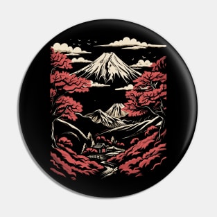 Fuji Mountain Pin