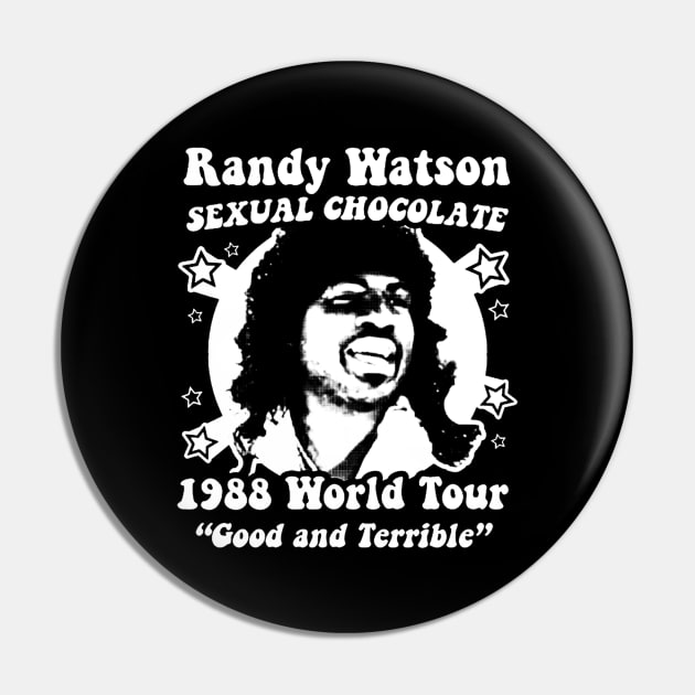 Randy Watson 1988 World Tour // Vintage Style Design Pin by Indanafebry