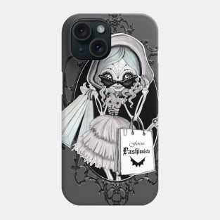 The fashionista grim reaper Phone Case