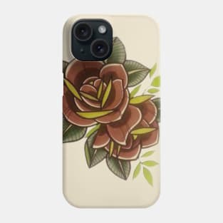 Traditional Roses Phone Case