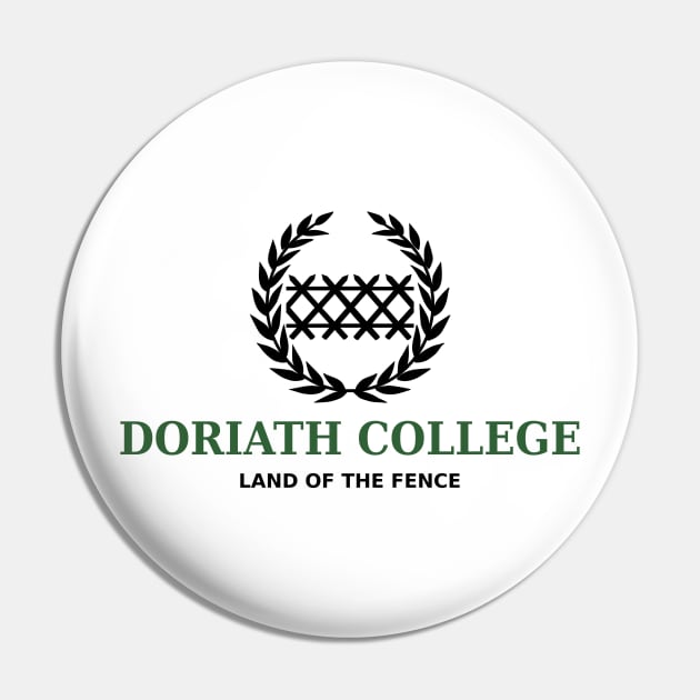 Doriath College Pin by silmarillionshirts