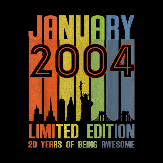 January 2004 20 Years Of Being Awesome Limited Edition by Vintage White Rose Bouquets