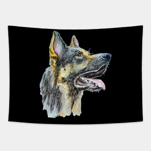 German shepherd Tapestry