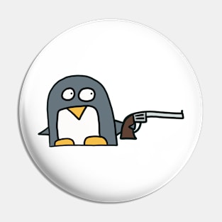 Gangster penguin Pin