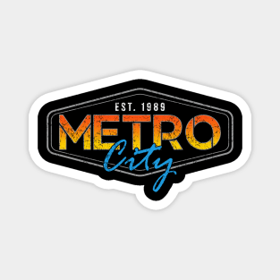 Metro City: 1989 Magnet