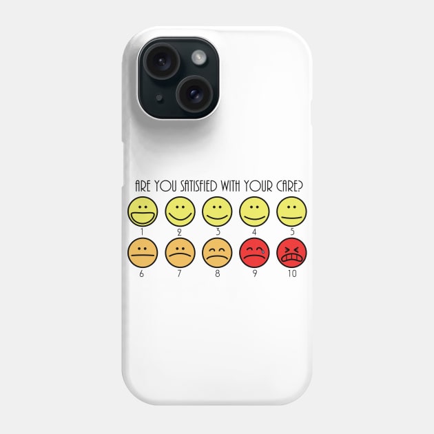 Are You Satisfied With Your Care? Phone Case by bunny*senpai