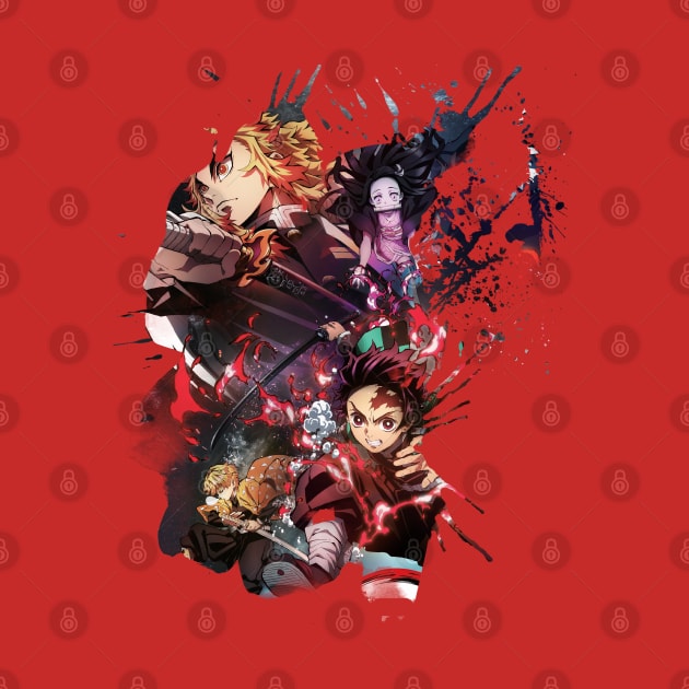 Demon Slayer Kimetsu no Yaiba Fan Art Design by Everyday Inspiration