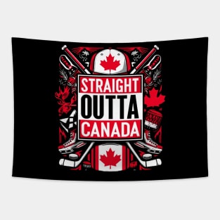 Straight Outta Canada Tapestry