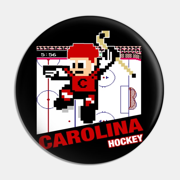 Carolina Hockey 8 bit cartridge design Pin by MulletHappens