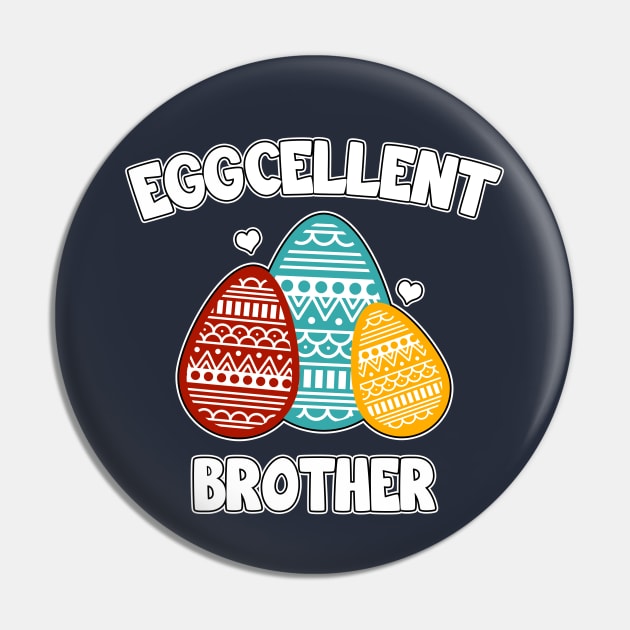 Eggcellent Brother Pin by LunaMay