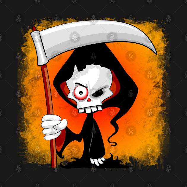 grim reaper cartoon drawings