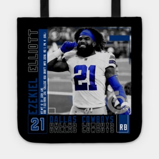 Ezekiel Elliott Paper Poster Tote