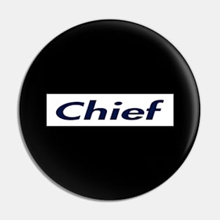 SUPER CHIEF LOGO Pin