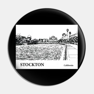 Stockton - California Pin