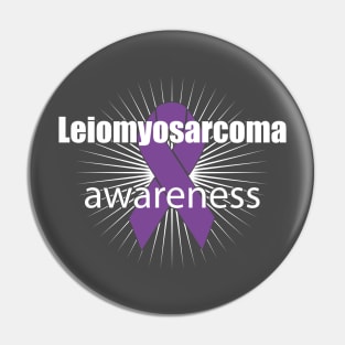 Leiomyosarcoma Awareness Pin