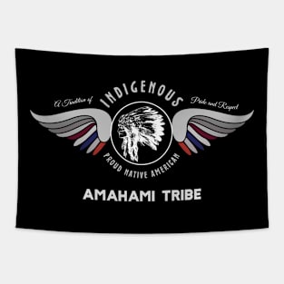 Amahami Native American Indian  Tradition Pride Respect Tapestry