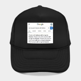 Can We Go to Heaven with Tattoos? - Google Search Meme Tee Hat