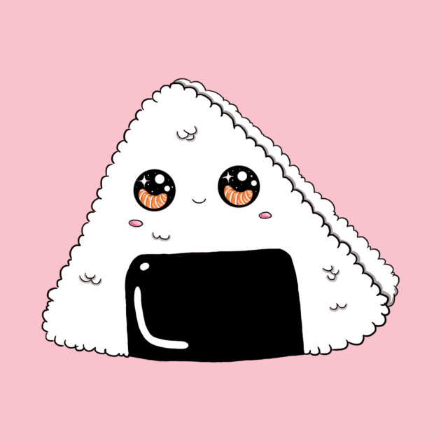 Kawaii onigiri by Littlepancake