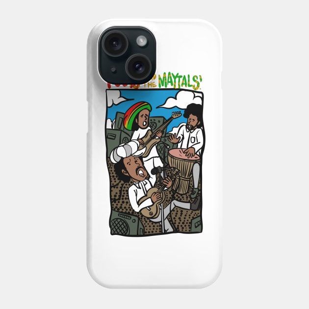 the maytals and toots Phone Case by ROCKHOPPER