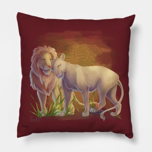 Loving Lions Pillow