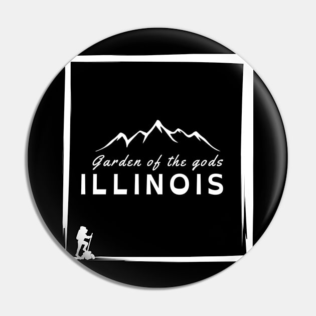 Garden of the gods, Illinois Pin by TeeText