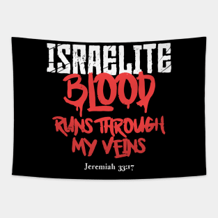 Hebrew Israelite Runs Through My Veins Judah Torah Tapestry