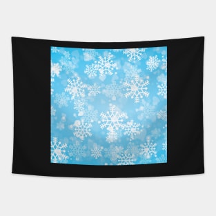 Snowflake, Pattern, Winter, Snow Tapestry