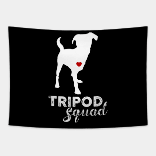 Tripod Squad, Three-Legged Dogs Tapestry