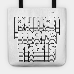 Punch More Nazis / Anti-Fascism Original Design Tote