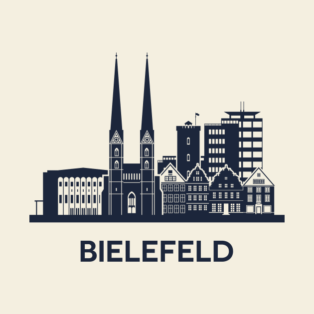Bielefeld Skyline Emblem by yulia-rb