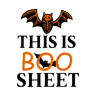 This is boo sheet cute bat T-Shirt