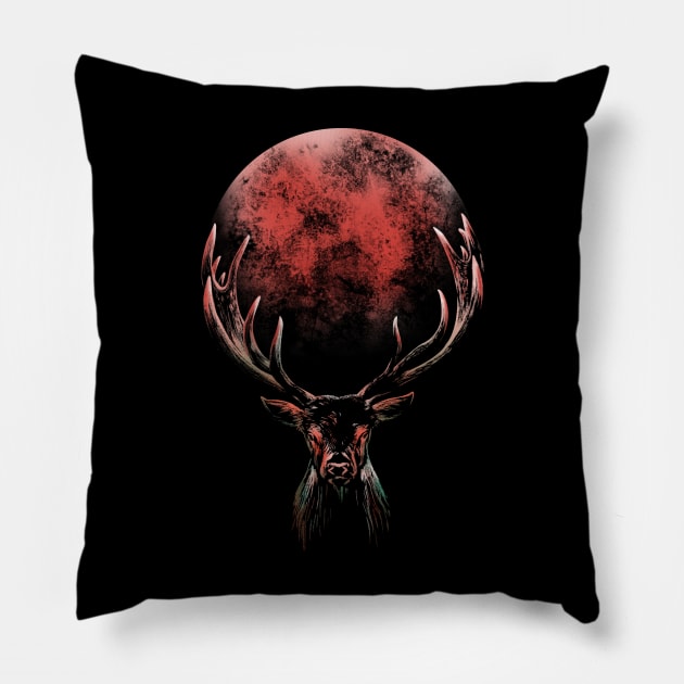 Full Moon Pillow by TyneBobier