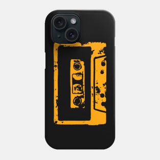 Orange Cassette Tape Phone Case