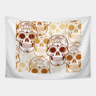 Halloween Sugar Skulls Tapestry