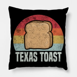 Texas toast Retro Vintage 1970s Pillow