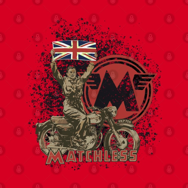 Matchless Motorcycles England by Midcenturydave