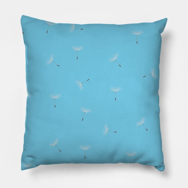 Dandelion Pattern Pillow by shallotman