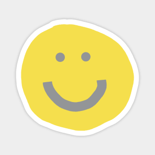 Happy Smiley Face Magnet
