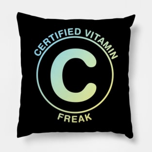 Certified Vitamin C Freak Pillow