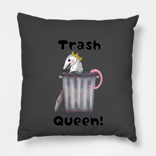 Trash Queen Pillow