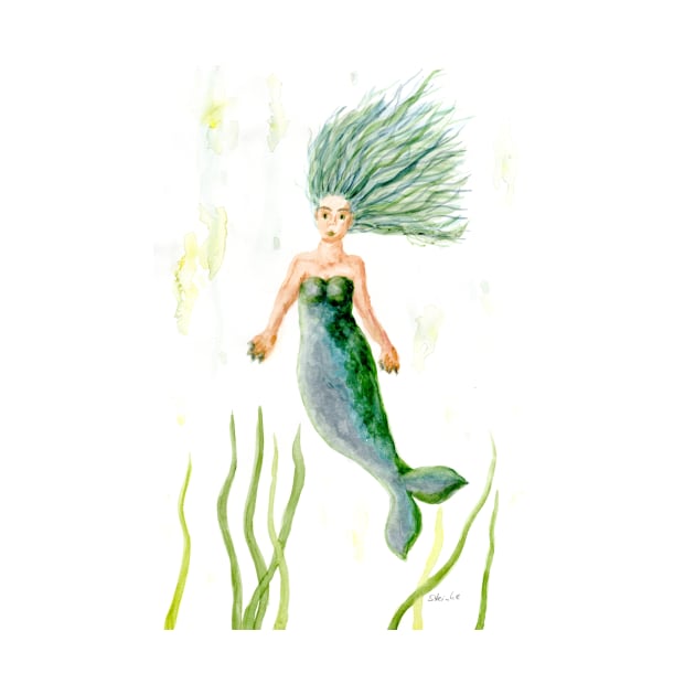 The mermaid by Kunst und Kreatives