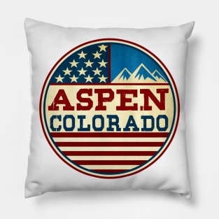 Aspen Colorado Skiing Ski Pillow