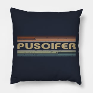 Puscifer Retro Lines Pillow