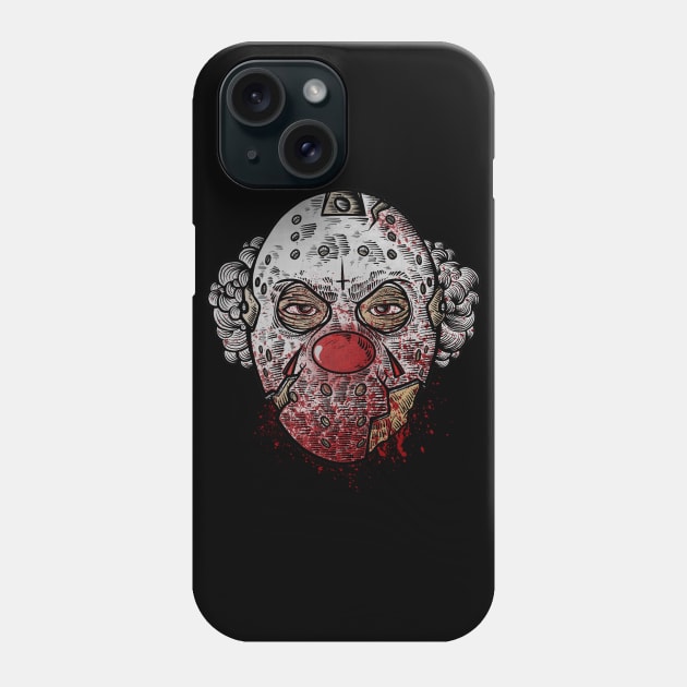 Jason Clown Phone Case by GODZILLARGE