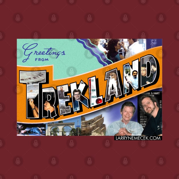 Greetings From Trekland Postcard by Trekland Shop