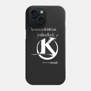 You, you have an idea behind the hand, I would put my head on fire! Phone Case