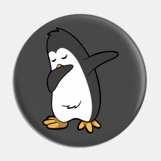 Funny kids t-shirt penguin dabbing Pin