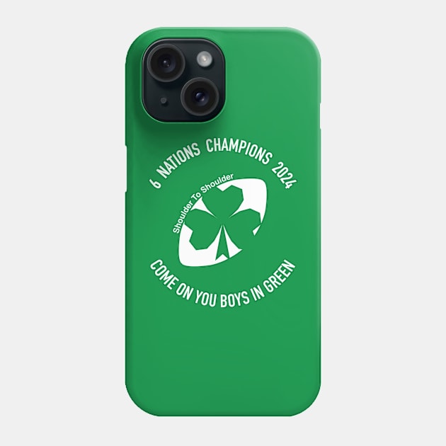 Ireland - Champions 2024 Phone Case by fimbis